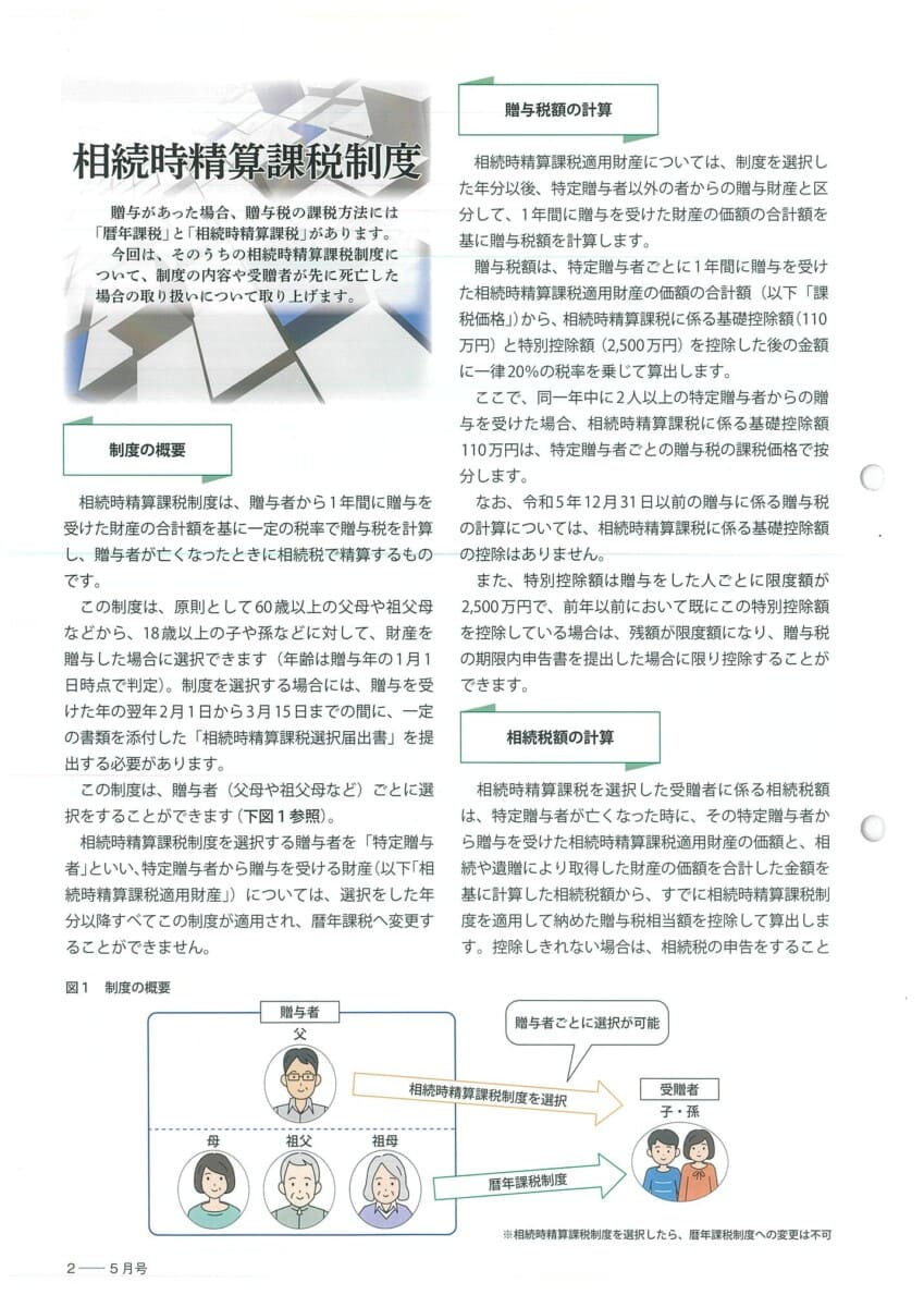 税理士事務所通信2026年4月号ページ2