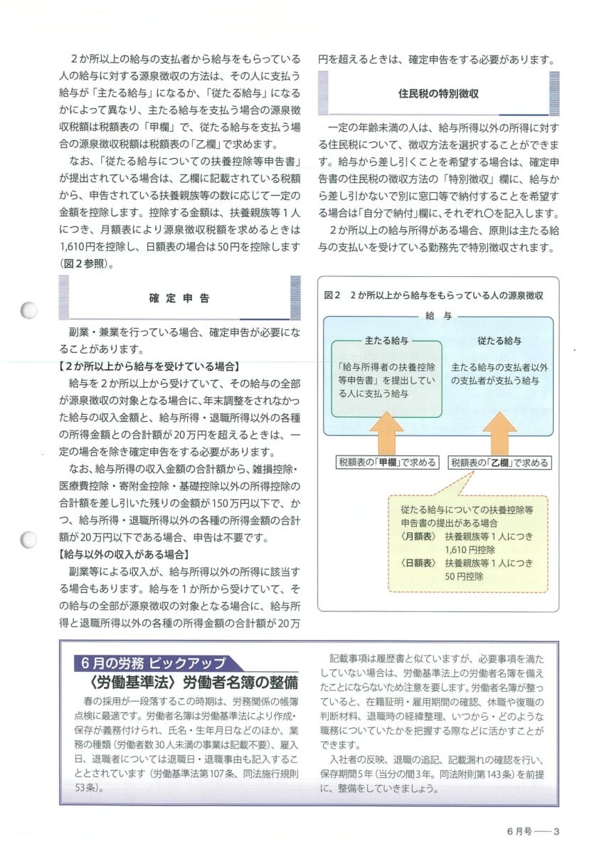 税理士事務所通信2026年6月号ページ3